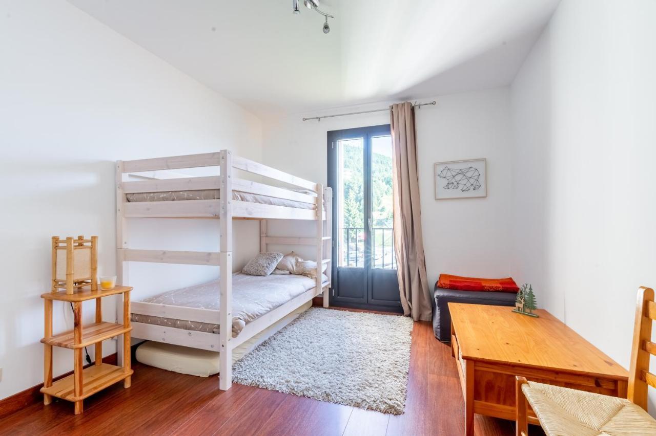 Appartamento L'Hirondelle - Duplex Au Pied Des Pistes Les Angles  Esterno foto